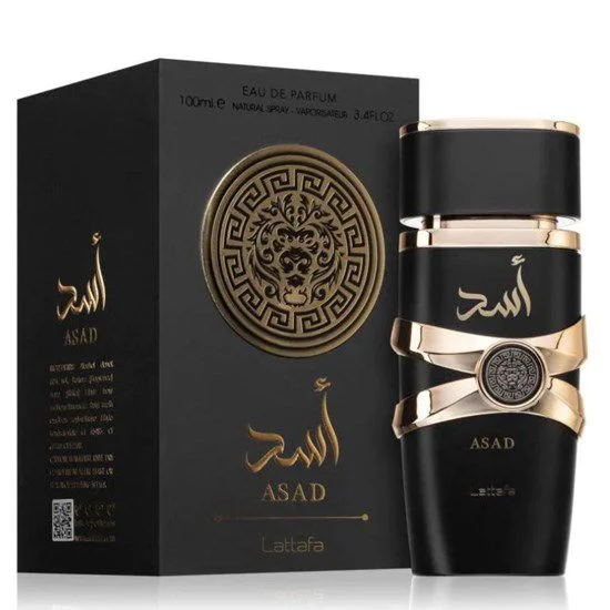 Asad Black Lattafa - Eau de Parfum - 100ml
