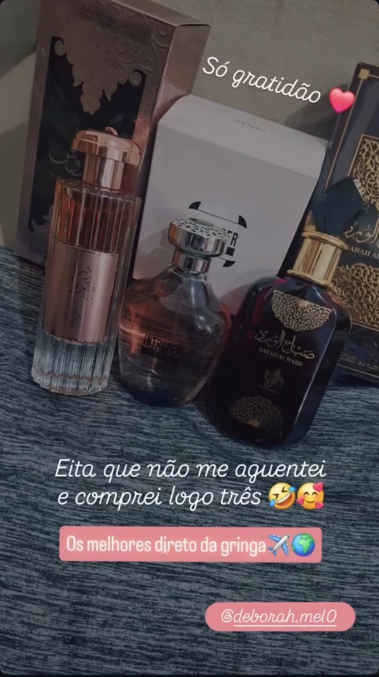 Cliente da Direto da Gringa